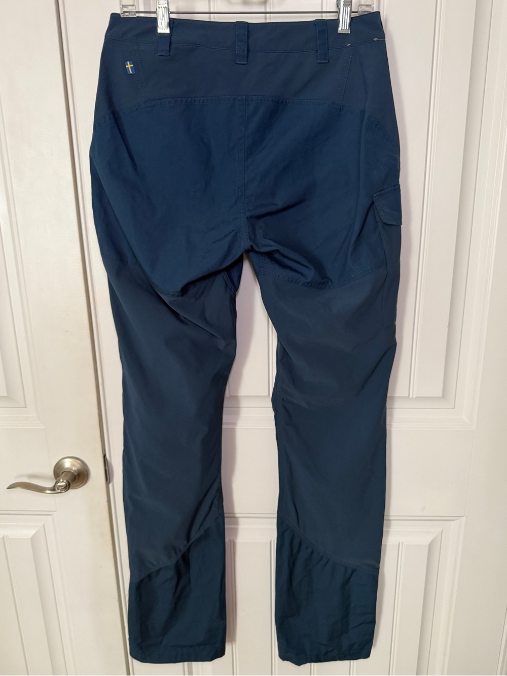 Fjallraven Womens Trousers Pants 29 Blue Nikka Curve G-1000 Technical Hiking - Picture 2 of 8